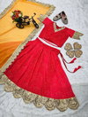 NOC 506 Faux Georgette Kids Readymade Girls Wear Lehenga Choli Wholesale Price In Surat
